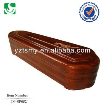 cheap burial cremation wooden coffin